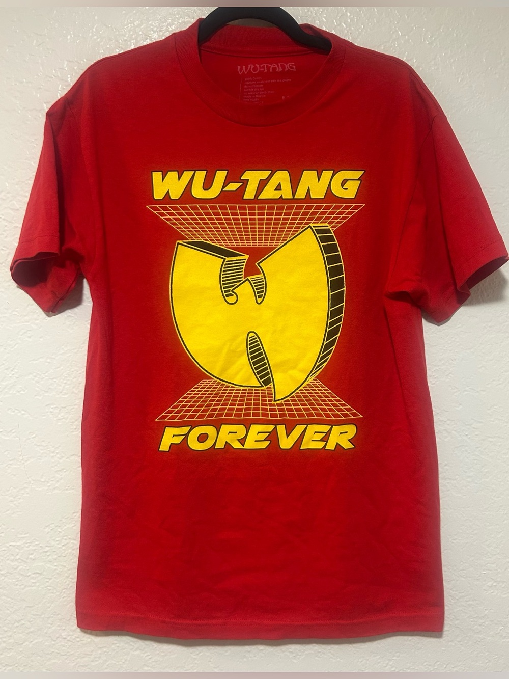 “Wu-Tang Forever” Red and Yellow Shirt